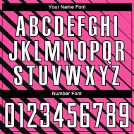 Maillot de football personnalisé rose, blanc et noir, sublimé