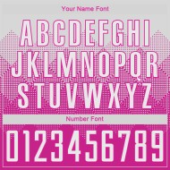 Custom Deep Pink White Sublimation Soccer Uniform Jersey Custom Deep Pink White Sublimation Soccer Uniform Jersey